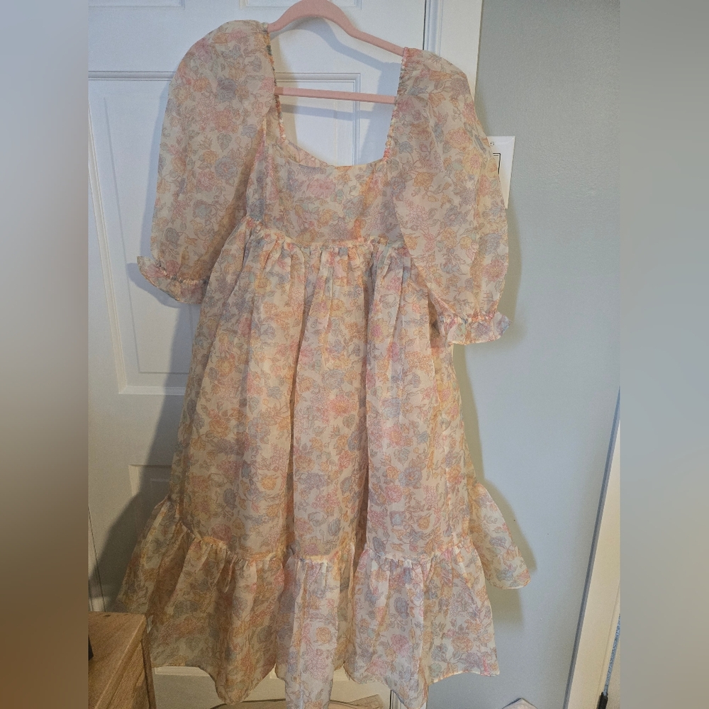 Selkie The French Puff Dress In Hans Christian